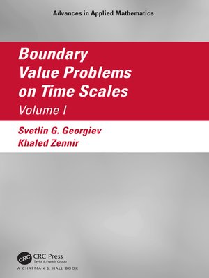 cover image of Boundary Value Problems on Time Scales, Volume I